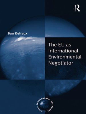 cover image of The EU as International Environmental Negotiator